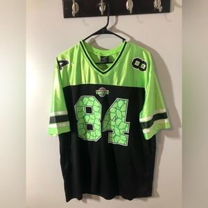 Green And Black, Nickelodeon Teenage Mutant Ninja Turtles Football Jersey XL 84